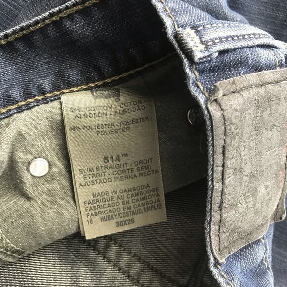Levis 514 10 reg 30x26 - Picture 5 of 14
